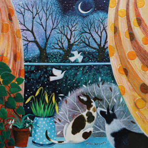 Watching Snowfall Winter By Victory Wooden Puzzles, LTD