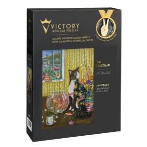 The Fisherman Cats By Victory Wooden Puzzles, LTD