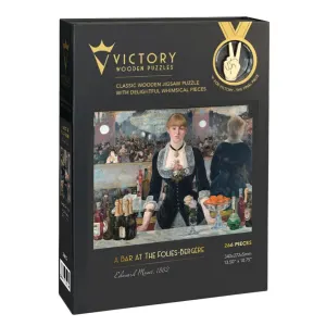 A Bar at the Folies-Bergère Fine Art By Victory Wooden Puzzles, LTD
