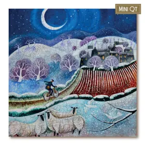 Uphill Ride - Mini Quarter Tin Bicycle By Victory Wooden Puzzles, LTD