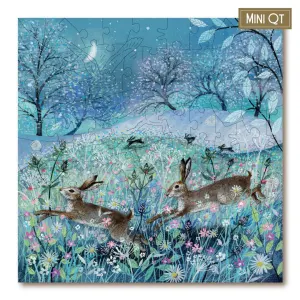 Midsummer Night's Dream - Mini Quarter Tin Bunny By Victory Wooden Puzzles, LTD