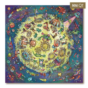 Dino Moon MINI QT Astrology & Zodiac By Victory Wooden Puzzles, LTD