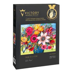 Creme De La Stem Flower & Garden By Victory Wooden Puzzles, LTD