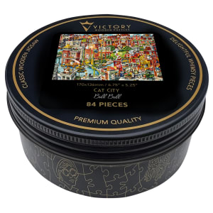 Cat City MINI QT Cats By Victory Wooden Puzzles, LTD