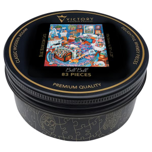 Blue Bedroom Cats MINI QT Around the House By Victory Wooden Puzzles, LTD