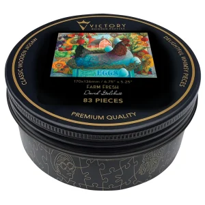 Farm Fresh MINI QT Farm Animal By Victory Wooden Puzzles, LTD