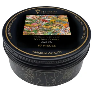 Zoo with Oddities MINI QT Animals By Victory Wooden Puzzles, LTD