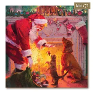 Something For Everyone - Mini Quarter Tin Christmas By Victory Wooden Puzzles, LTD