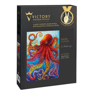 Dancing Octopus Sea Life By Victory Wooden Puzzles, LTD
