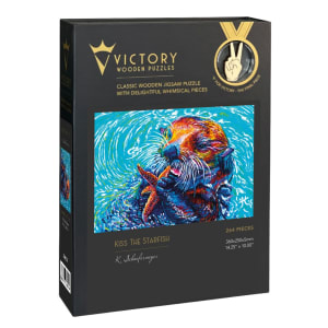 Kiss The Starfish Animals By Victory Wooden Puzzles, LTD