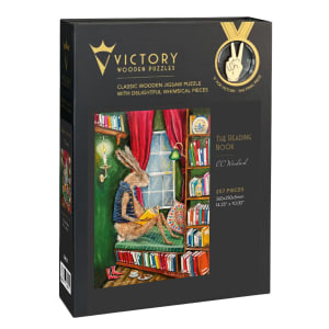 The Reading Nook Bunny By Victory Wooden Puzzles, LTD