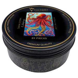 Dancing Octopus MINI QT Sea Life By Victory Wooden Puzzles, LTD