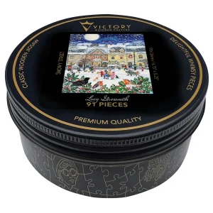 Snowy Street MINI QT Christmas By Victory Wooden Puzzles, LTD