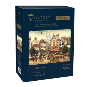 Sacr&eacute;-C&oelig;ur Landmarks & Monuments By Victory Wooden Puzzles, LTD