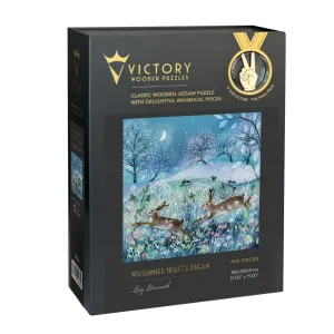 Midsummer Night's Dream (Large) Bunny By Victory Wooden Puzzles, LTD