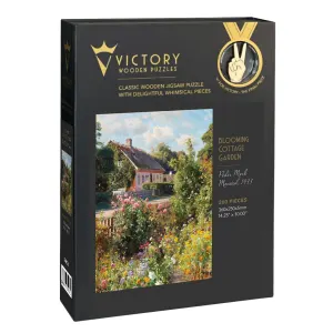Blooming Cottage Garden Flower & Garden By Victory Wooden Puzzles, LTD