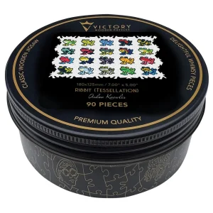 Ribbit (Tessellation) MINI QT Collage By Victory Wooden Puzzles, LTD