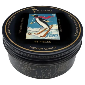 Vintage Poster - Stoos MINI QT Sports By Victory Wooden Puzzles, LTD