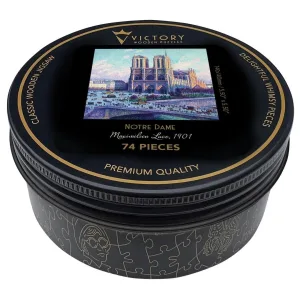Notre Dame MINI QT Landmarks & Monuments By Victory Wooden Puzzles, LTD