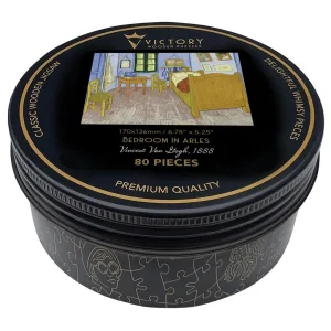 Bedroom In Arles MINI QT Contemporary & Modern Art By Victory Wooden Puzzles, LTD