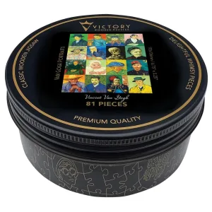 Van Gogh Portraits MINI QT Collage By Victory Wooden Puzzles, LTD