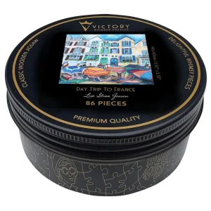 Day Trip To France MINI QT Paris & France By Victory Wooden Puzzles, LTD