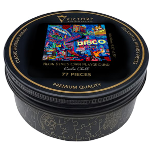 Neon Devils Own Playground MINI QT Nostalgic & Retro By Victory Wooden Puzzles, LTD