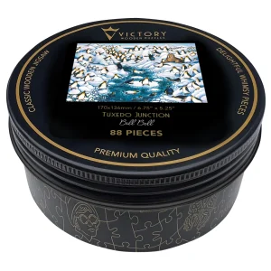 Tuxedo Junction MINI QT Winter By Victory Wooden Puzzles, LTD