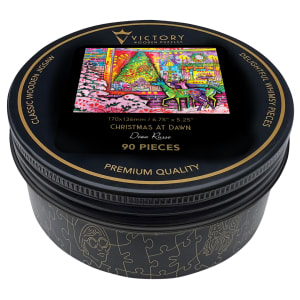 Christmas At Dawn MINI QT Christmas By Victory Wooden Puzzles, LTD