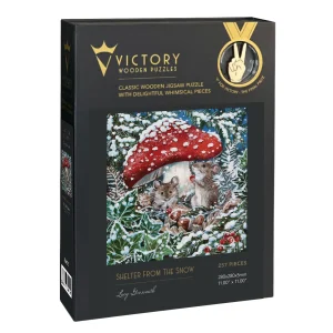 Shelter From The Snow Flower & Garden By Victory Wooden Puzzles, LTD