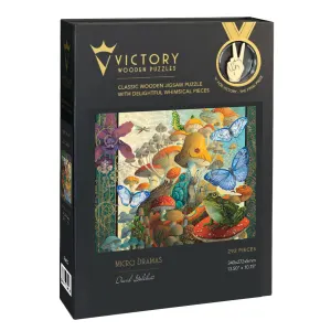 Micro Dramas Flower & Garden By Victory Wooden Puzzles, LTD