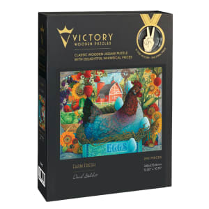Farm Fresh Birds By Victory Wooden Puzzles, LTD