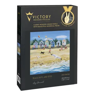 Beach Huts and Kites Beach & Ocean By Victory Wooden Puzzles, LTD