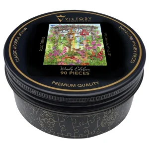 Rose Trellis MINI QT Flower & Garden By Victory Wooden Puzzles, LTD