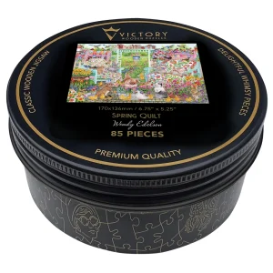 Spring Quilt MINI QT Spring By Victory Wooden Puzzles, LTD