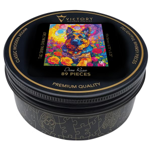 The Spring Sprung Shep MINI QT Spring By Victory Wooden Puzzles, LTD