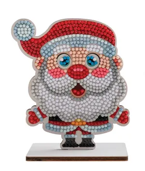 Festive Buddies - Santa By Crystal Art