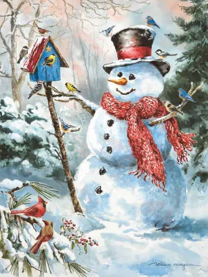 Frosty's Feathered Friends Winter By Heritage Puzzles