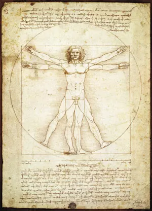 The Vitruvian Man Renaissance By Eurographics