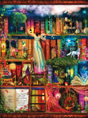 Treasure Hunt Bookshelf Books & Reading By SunsOut