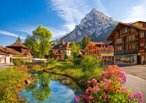 Kandersteg, Switzerland Europe By Castorland