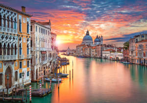 Venice at Sunset Sunrise & Sunset By Castorland