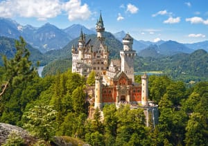 View of the Neuschwanstein Castle, Germany Germany By Castorland