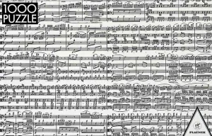 Musical Notes Monochromatic By Piatnik