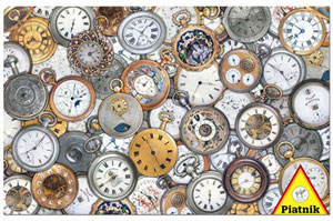 Time Pieces Collage By Piatnik