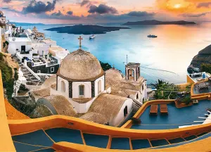 Fairytale Santorini Europe By Trefl