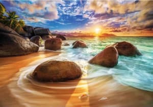 Samudra Beach, India Beach & Ocean By Trefl