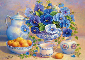 The Blue Bouquet Food and Drink By Trefl