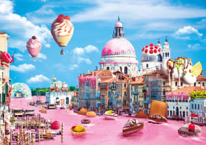 Funny Cities - Sweets In Venice Dessert & Sweets By Trefl