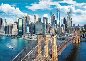 Brooklyn Bridge, New York New York By Trefl
